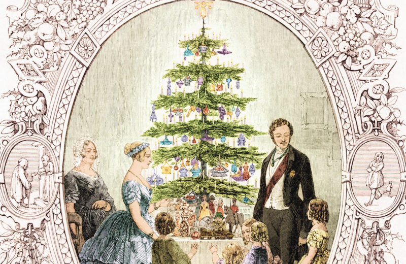 Una breve historia de los árboles de Navidad.