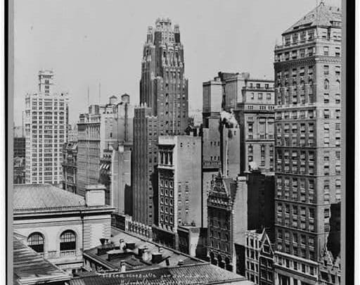 American Radiator Building en Nueva York hacia 1924