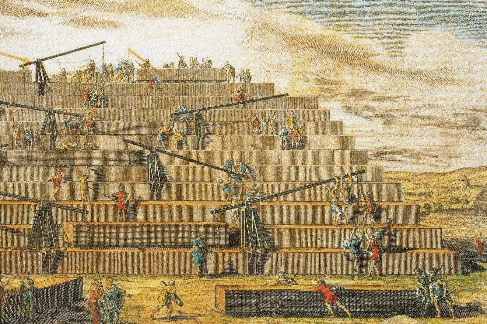 ¿Cómo se construyeron las pirámides de Egipto?