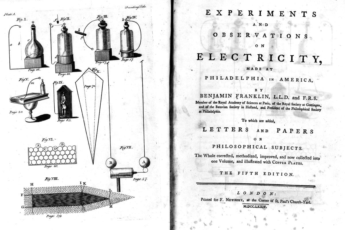 ¿Cuál es la verdadera historia del experimento de la cometa de Ben Franklin?