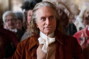 Michael Douglas como Benjamin Franklin en la serie Apple TV+ "franklin"