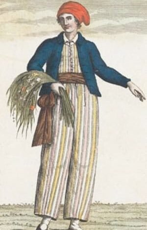 Retrato atribuido a Jeanne Baret vestida como marinero