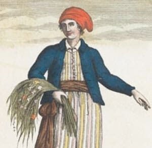 Retrato atribuido a Jeanne Baret vestida como marinero