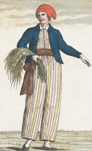 Retrato atribuido a Jeanne Baret vestida como marinero