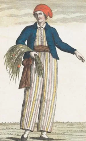 Retrato atribuido a Jeanne Baret vestida como marinero