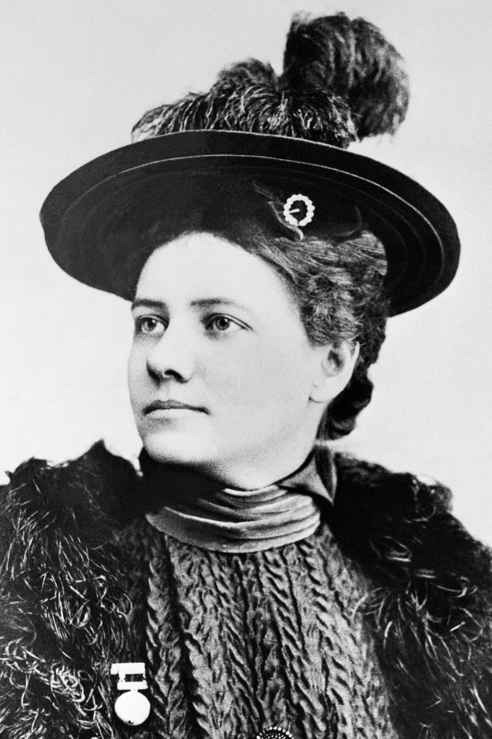 Retrato de la periodista estadounidense Nellie Bly