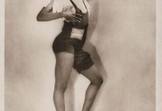 Retrato de la artista Josephine Baker hacia 1930