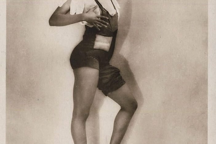 Retrato de la artista Josephine Baker hacia 1930