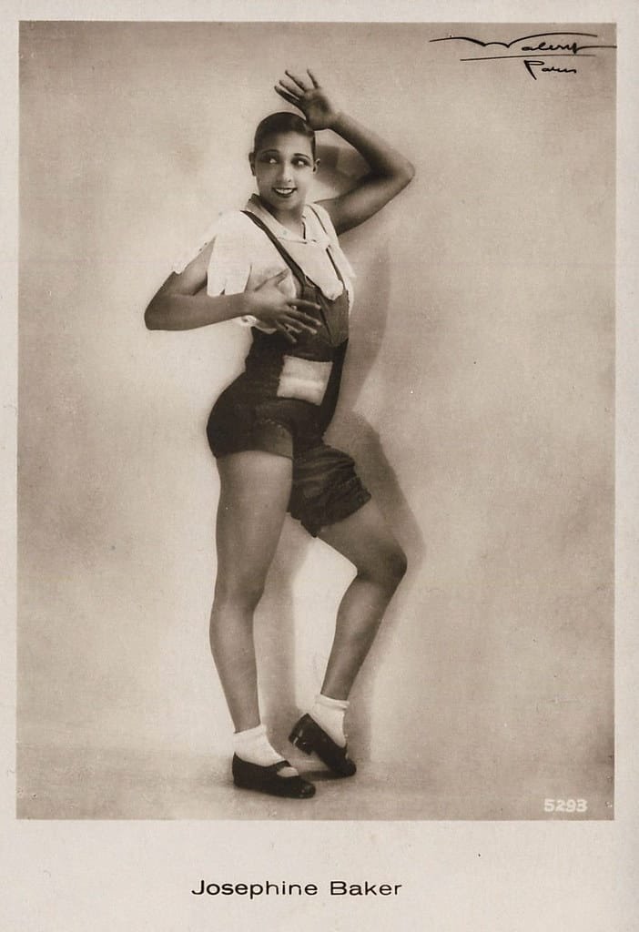 Retrato de la artista Josephine Baker hacia 1930
