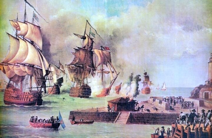Representación naval de la defensa de Cartagena de Indias en 1741