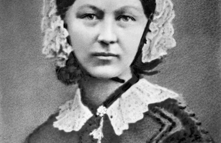 Retrato fotográfico de Florence Nightingale