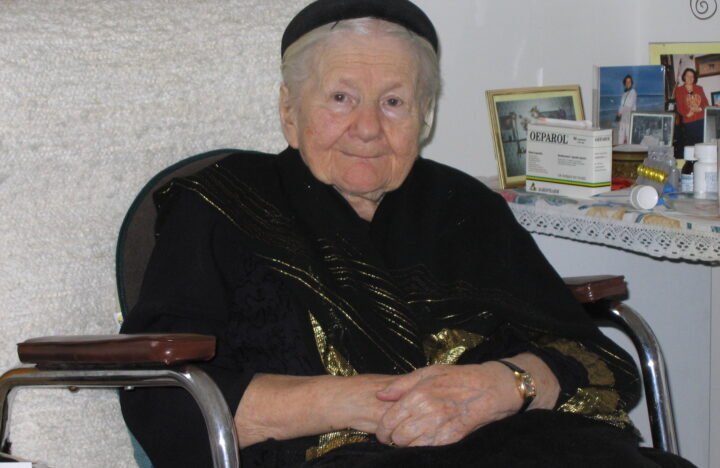 Irena Sendler en Varsovia en 2005