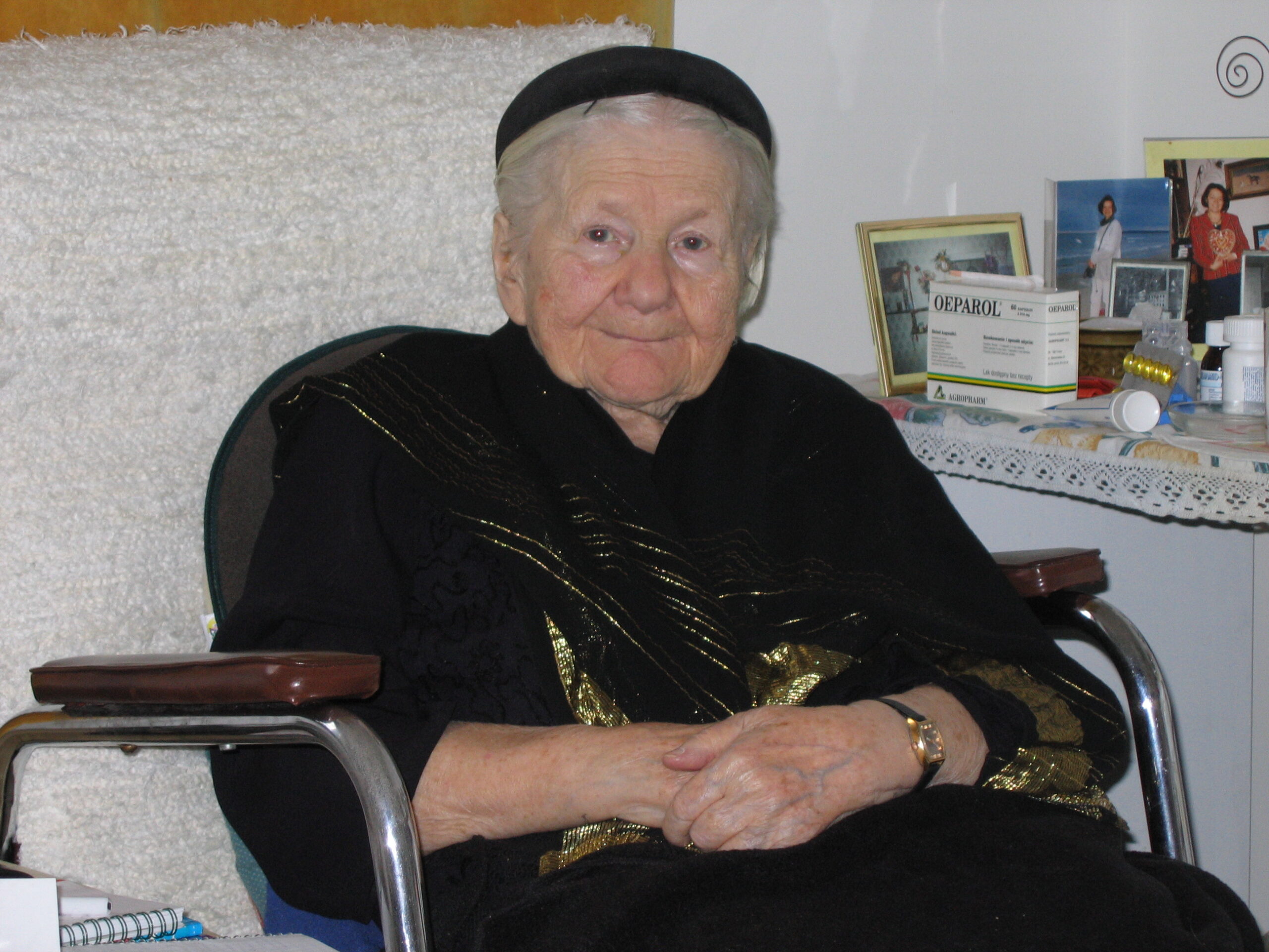 Irena Sendler en Varsovia en 2005