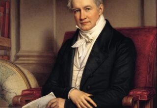 Retrato de Alexander von Humboldt pintado por Joseph Karl Stieler