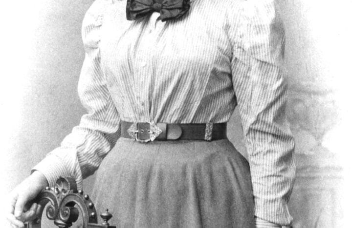 Retrato de la matemática alemana Emmy Noether