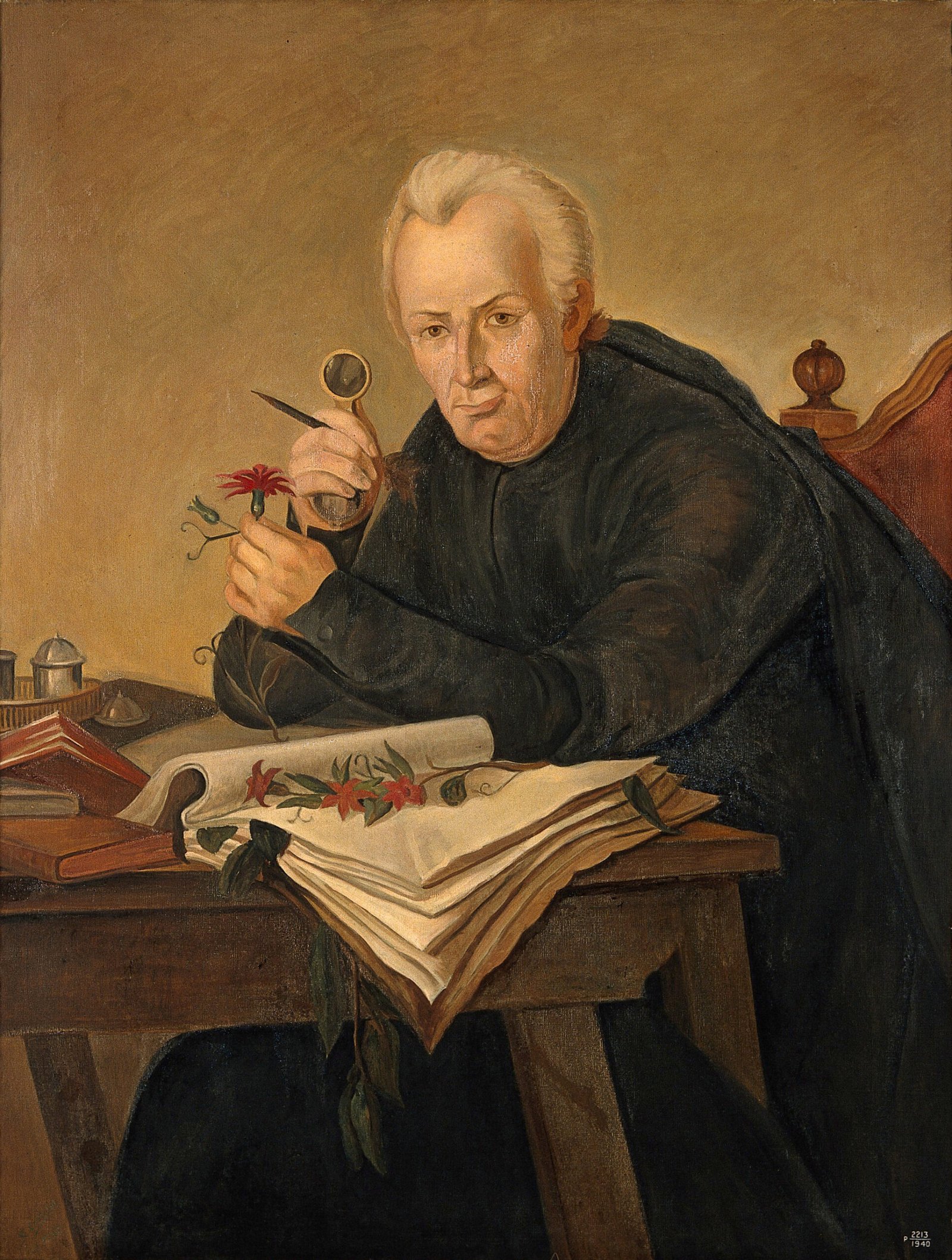 Retrato del naturalista José Celestino Mutis