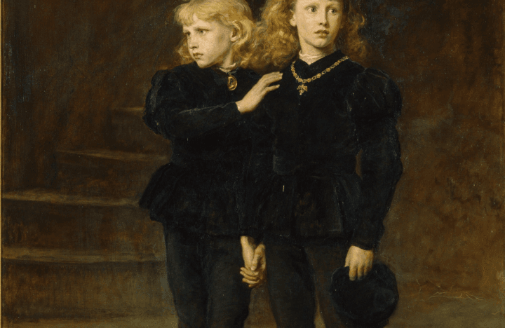 Pintura de Eduardo V y Ricardo de Shrewsbury en la Torre de Londres