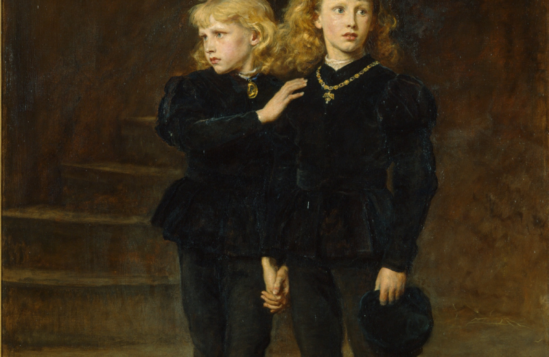 Pintura de Eduardo V y Ricardo de Shrewsbury en la Torre de Londres