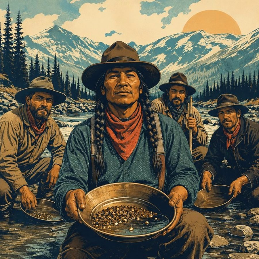Se descubre oro en el Klondike