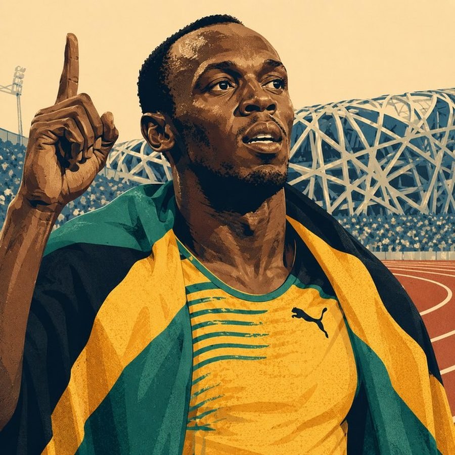 Usain Bolt rompe el récord mundial de los 100 metros