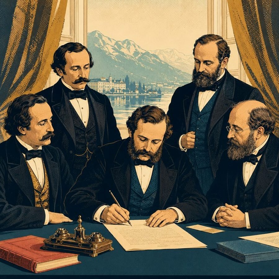 Firma del Primer Convenio de Ginebra